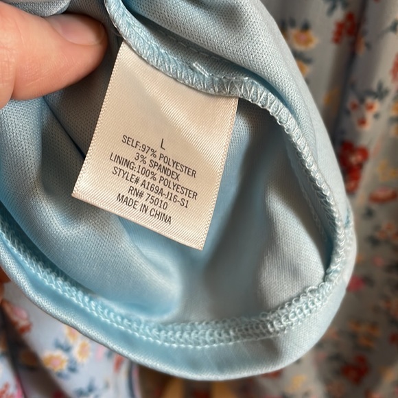 Miami Button Down A-Line Floral Dress - Picture 4 of 4